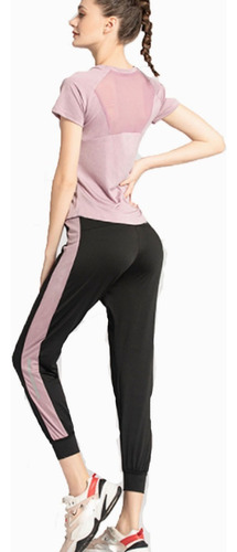 Pantalones Deportivos Elastizados Transpirables For Mujer .