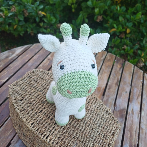 Jirafa Amigurumi Crochet Bebe Apego Niño