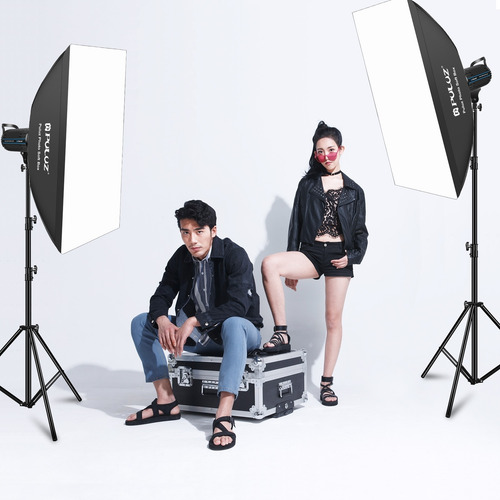 Imagen 7 de 9 de Softbox Puluz 60x90 Cm Bowens Mount Fotografia Video Y Mas