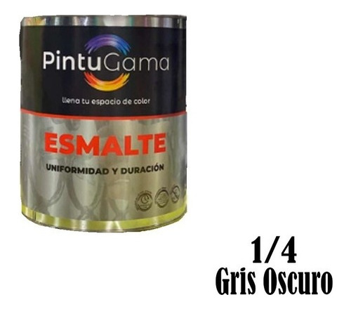 Pintura Pintugama Esmatlte Negro Mate 1/4