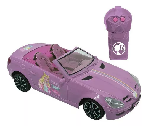 Carro Da Barbie Transformável Em Palco De Musica Com Bateria