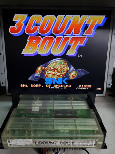 3 Count Bout Original Mvs Neo-geo Jamma Arcade Capcom