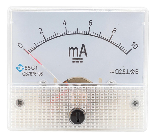 . Medidor De Corriente De Panel Analógico 0-10ma