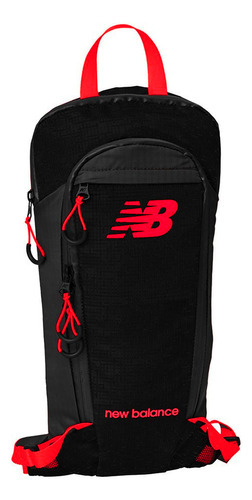 Morral New Balance All Terrain 4l-negro/rojo Color Negro