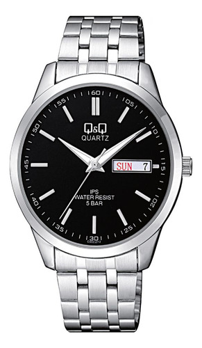 Reloj Para Hombre Q&q Cd02j212y Plateado