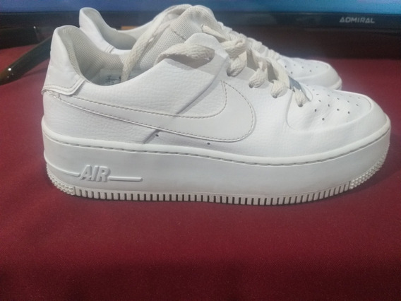 Zapatillas Nike Air Force Blancas Talla 37 Mujer ... Zapatillas Nike Air Force Blancas Talla 37 Mujer ...