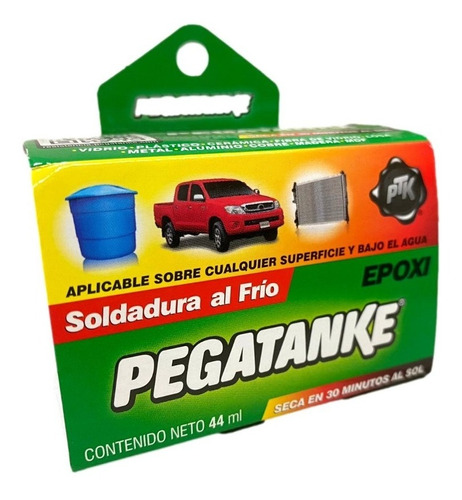 Pegatanke Soldadura Epoxica En Frio Negro 44cc