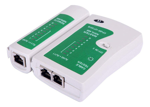Probador Tester Cable Ethernet Red Rj45 Telefónico Rj11