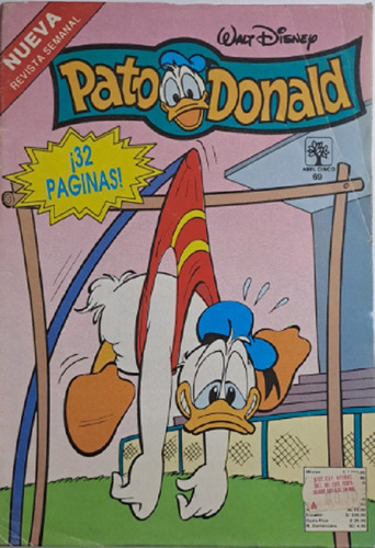 Pato Donald Revista Nª 69 Año 1990