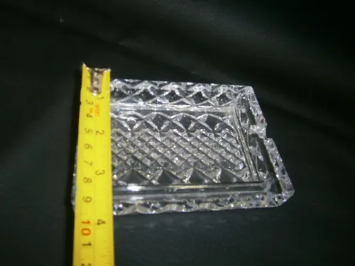 Cenicero Cristal Bohemia Rectangular (Usado)