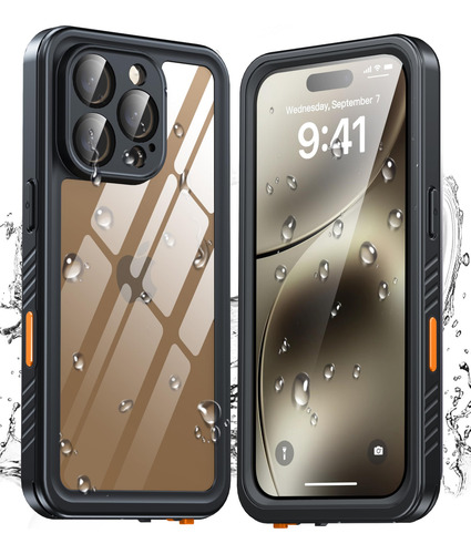 Funda Completa Impermeable Para iPhone 16 Pro 6.3