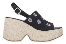 Comprar Alpargatas Ozono Para Mujer Estilo 612402 Azul Marino