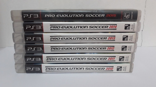 Coleccion Pes Pro Evolution Soccer  Ps3 Juego Fisico 