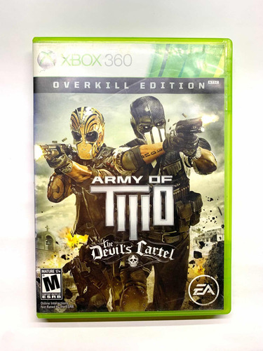 Army Of Two: The Devils Cartel (overkill Edition) Xbox 360