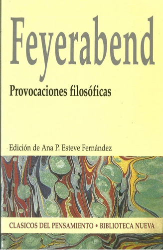 Provocaciones Filosóficas - Paul Feyerabend