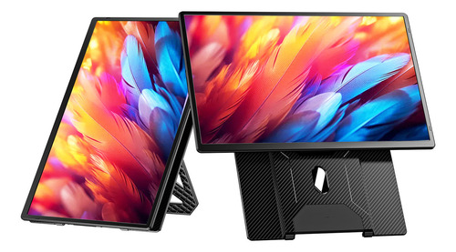 Monitor portátil extensible 16.1 1200p para portátiles y consolas de juegos con rotación de 360°