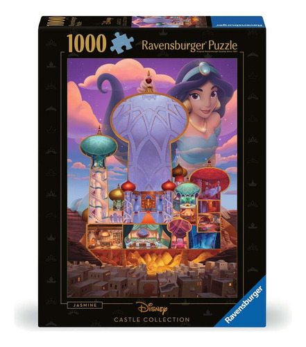 Rompecabezas Castillo De Jasmine 1000pz Ravensburger