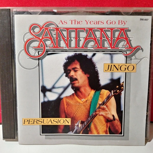 Santana As The Years Go By Cd Ariola Industria Alemana 1992