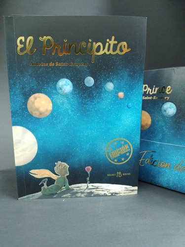 Libro El Principito Español-frances+ Caja De Separadores