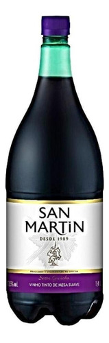 Vinho Tinto Mesa San Martin Suave Pet 1,4 Litro Nacional