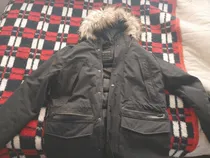 Comprar Campera Parka Nukk Marca Prototype Negra - Excelente Estado