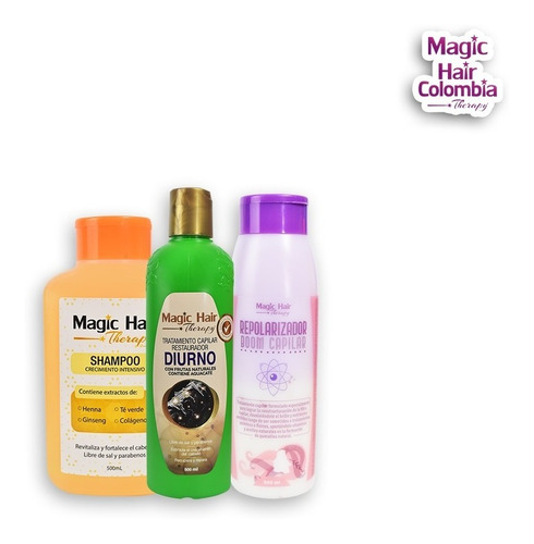 Kit Tratamientos Magic Hair Cabello Magi + Shampoo - G A $46