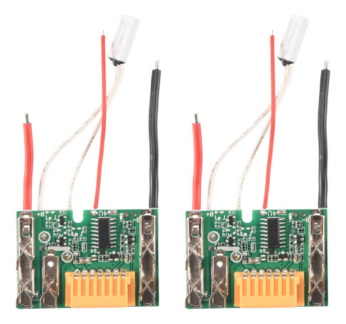 2 Piezas De Placa De Módulo De Circuito Pcb, Chip De Batería