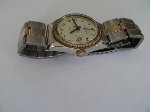 Relógio Pulso Baume & Mercier - Geneve Antigo Prateado Dourado-escuro Branco (Usado)