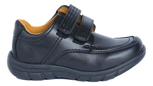 Zapato Mocasin Escolar Niño Mini Vic Formal Velcro