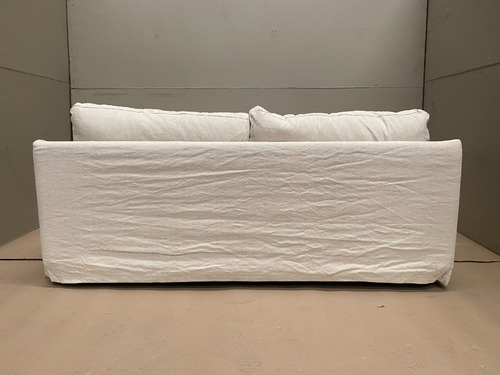 Sofa 2c Collins Crudo Color Blanco