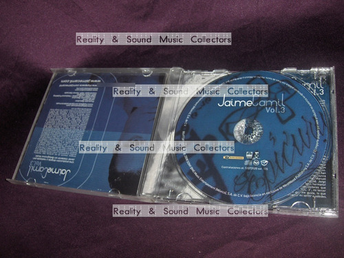 Jaime Camil Vol3 Cd Sony 2008 De Coleccion (Usado)
