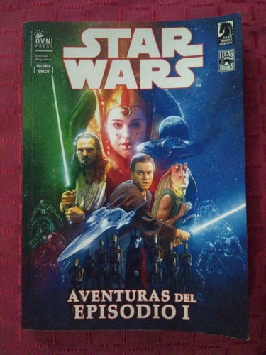 Libro Star Wars Aventuras Del Episodio I - Edición Garbarino