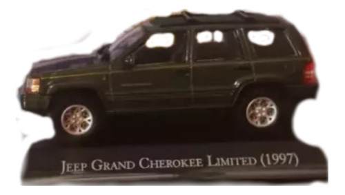 Jeep Cherokee,año 1997, Escala 1:43, Inolvidables 80-90