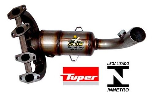Imagem 2 de 6 de Catalisador Strada 1.4 8v Fire Flex 2009 A 2014 Com Coletor