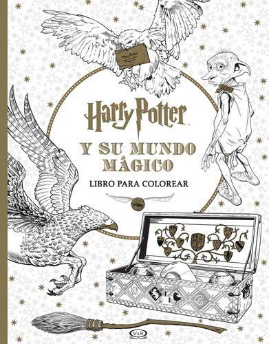 Harry Potter Y Su Mundo Mágico Libro P/colorear - Rob Bliss