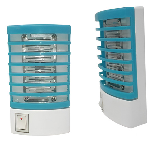 Par Lampara Mata Mosquito Insectos Luz Led Nocturna 2 Piezas