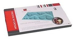 Molde De Silicona Para Chupetines Y Otros.