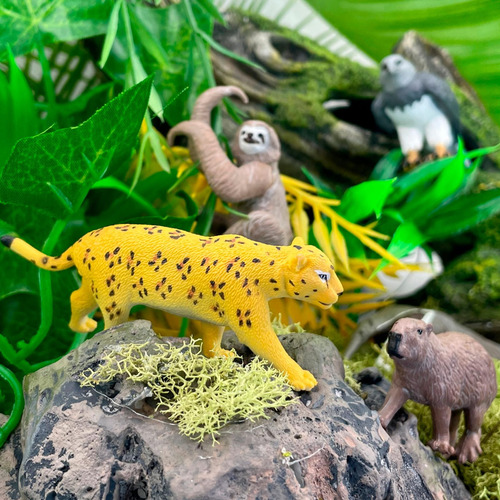 Toy Figurines Safari Ltd. Animais Da América Do Sul Toob 3+