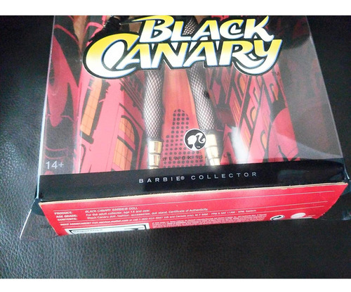 Muñeca Barbie Black Canary 30 Cm Mattel Amigos Famosos