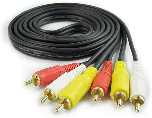 Cabo De Video 3 Rca X 3 Rca Maxprint