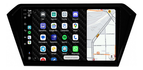 Multimidia Voyage G7 G8 9p Qled Android Carplay 2gb 32gb