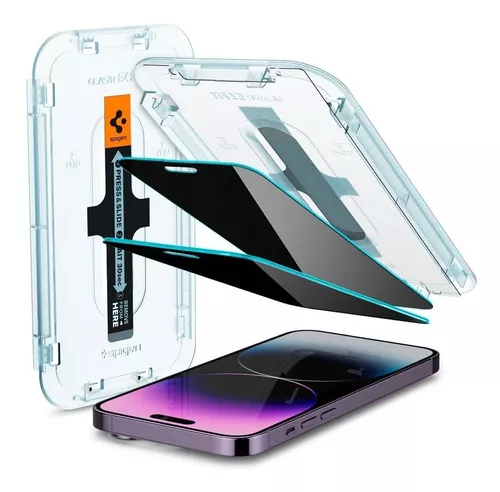 Protector Pantalla Spigen Privacidad (2 Un)iPhone 14 Pro Max