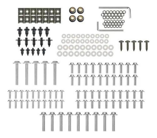 Kit De Tornillos De Carenado De Carcasa De Motocicleta 194 P