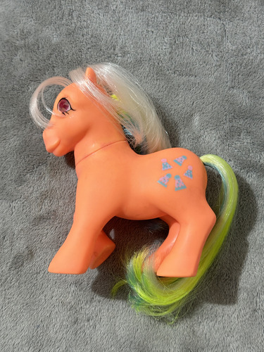 My Little Pony Party Time Ojos De Gema G1 Vintage 1985 (Usado)