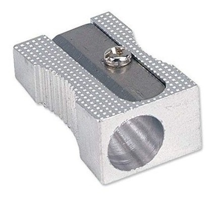 Sacapunta De Metal 1 Cuchilla Escolar
