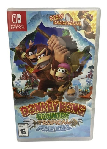 Donkey Kong Country Tropical Freeze Nintendo Switch Nuevo