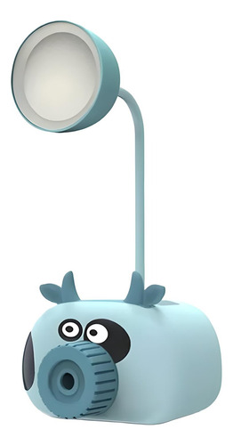 Lámpara Con Diseño De Vaquita Cute Incluye Sacapuntas  