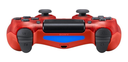 Imagen 3 de 3 de Control joystick inalámbrico Sony PlayStation Dualshock 4 red crystal
