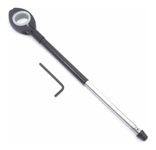 Antena Corta Pipa Para Moto P/guidao 7/8 Inox Spencer Preto