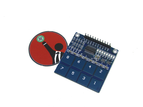 Teclado Capacitivo Touch Ttp226 Arduino Raspberry Pic